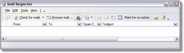 Mail Inspector Screenshot